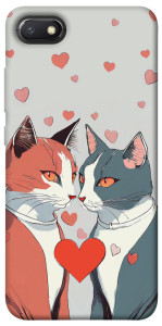 Чехол Коты и сердце для Xiaomi Redmi 6A