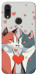 Чехол Коты и сердце для Xiaomi Redmi 7
