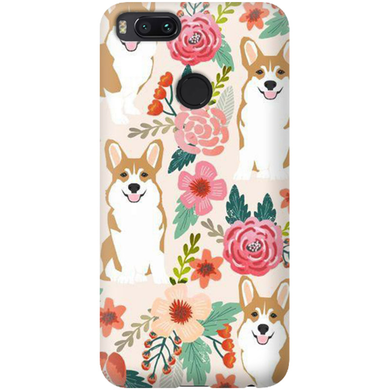 Дизайнерский чехол "Corgi" для Xiaomi Mi 5X / Mi A1 