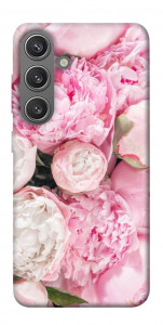 Чохол Pink peonies для Galaxy S24