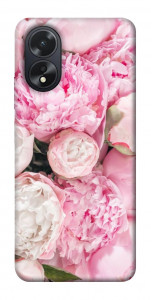 Чехол Pink peonies для Oppo A38