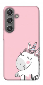 Чехол Unicorn love для Galaxy S24