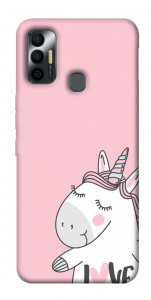 Чохол Unicorn love для TECNO Spark 7