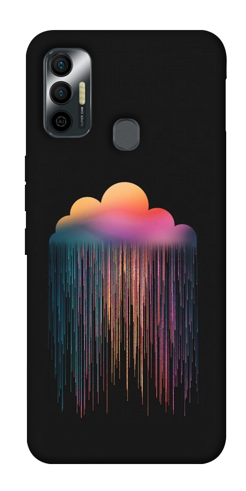 Чехол Color rain для TECNO Spark 7