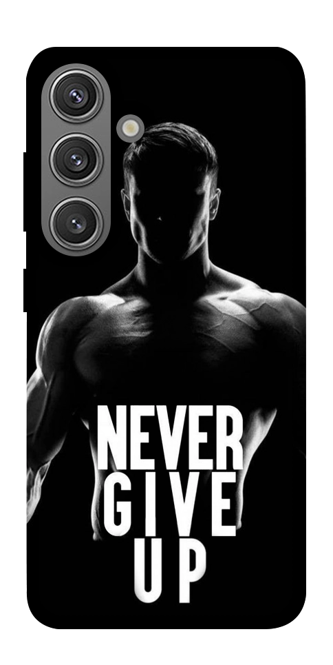 Чохол Never give up для Galaxy S24