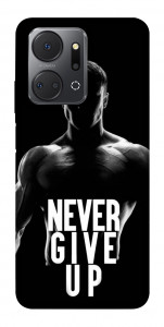 Чехол Never give up для Huawei Honor X7a