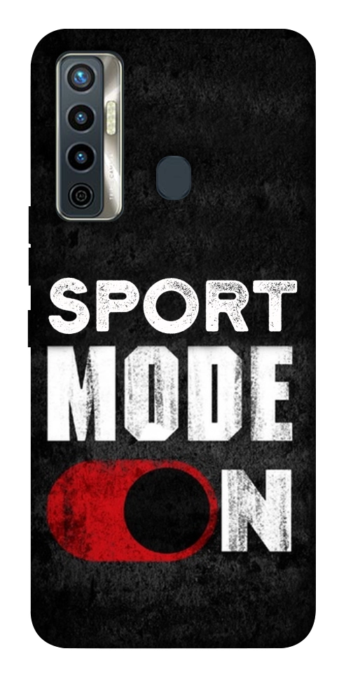 Чехол Sport mode on для TECNO Camon 17