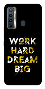 Чехол Work hard для TECNO Camon 17