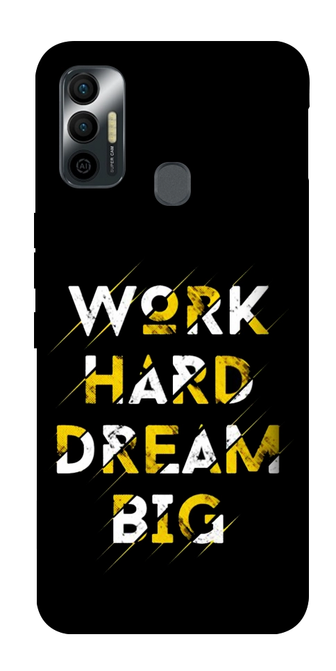 Чохол Work hard для TECNO Spark 7