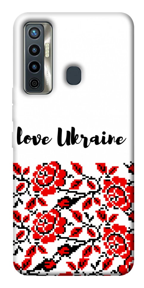 Чехол Love Ukraine для TECNO Camon 17