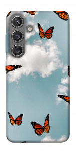 Чехол Summer butterfly для Galaxy S24+