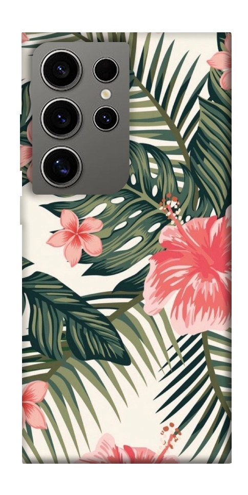 Чохол Tropic flowers для Galaxy S24 Ultra