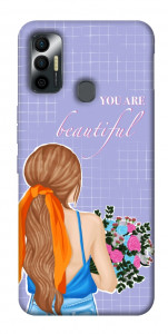 Чохол You are beautiful для TECNO Spark 7