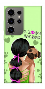 Чохол Love my dog для Galaxy S24 Ultra