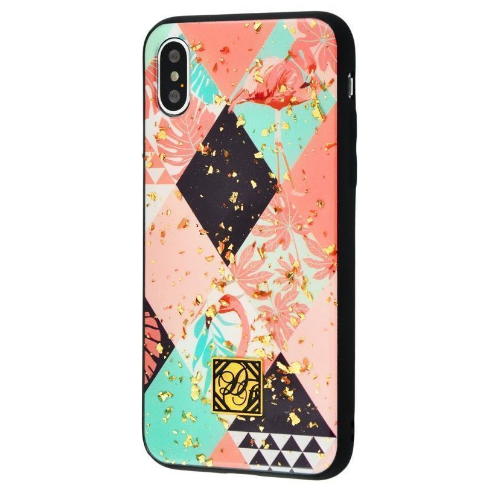 

TPU+PC "Confetti Print" для Apple iPhone XS Max (6.5") (Абстракция с цветами) 681337