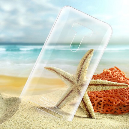 Фото Пластиковая накладка IMAK Crystal Series для Asus Zenfone Selfie （ZD551KL) (Прозрачный / Transparent) на vchehle.ua