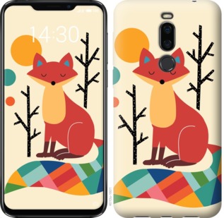 

Чохол Rainbow fox на Meizu X8 764289