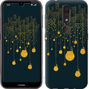 

Чехол Иллюстрация ночного города для Nokia 4.2 763944