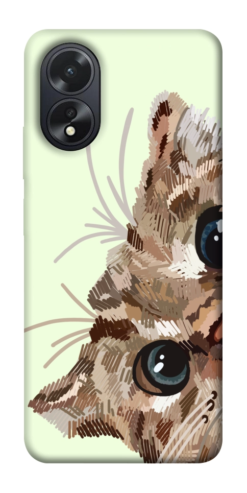 Чохол Cat muzzle для Oppo A38