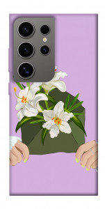 Чохол Flower message для Galaxy S24 Ultra