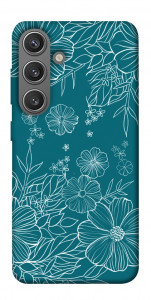 Чохол Botanical illustration для Galaxy S24+