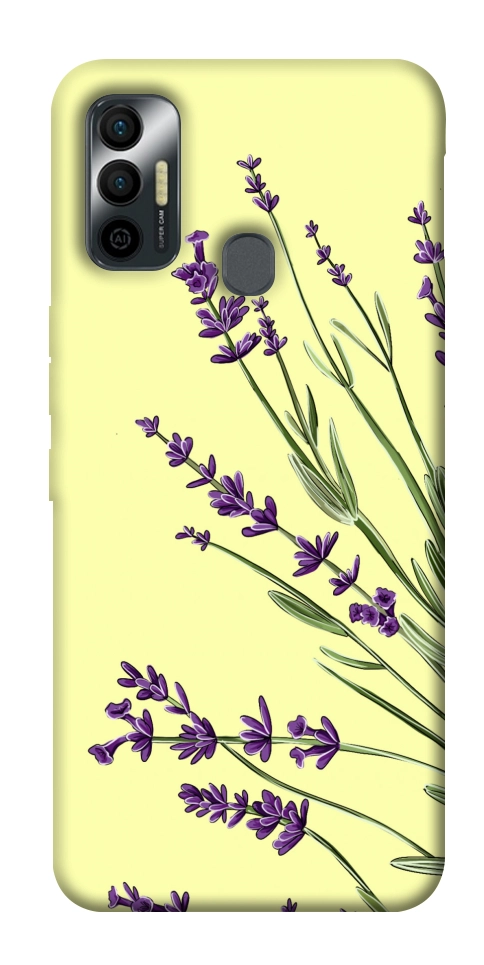 Чохол Lavender art для TECNO Spark 7