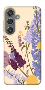 Чохол Flowers art для Galaxy S24