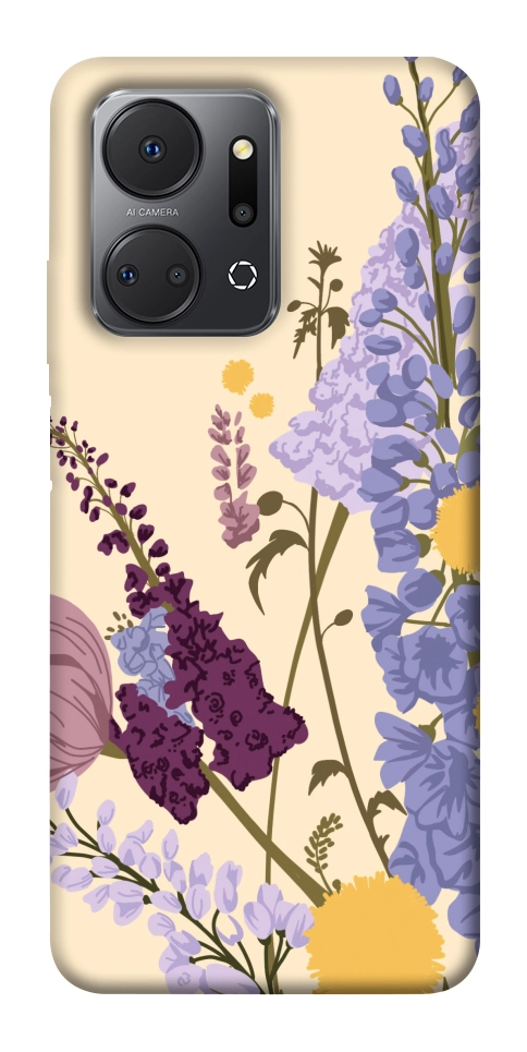 Чехол Flowers art для Huawei Honor X7a