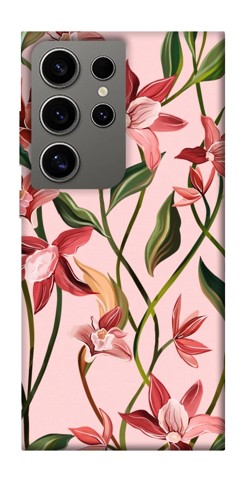 Чохол Floral motifs для Galaxy S24 Ultra