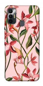 Чохол Floral motifs для TECNO Spark 7