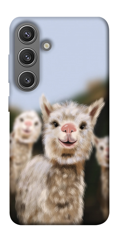 Чохол Funny llamas для Galaxy S24