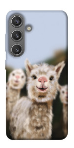 Чехол Funny llamas для Galaxy S24+