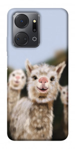 Чехол Funny llamas для Huawei Honor X7a