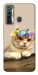 Чехол Cat in flowers для TECNO Camon 17