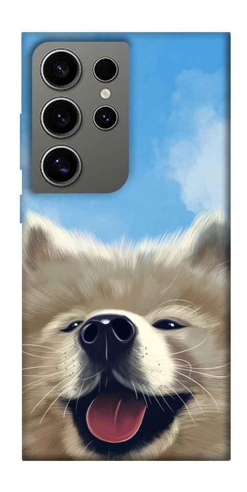 Чехол Samoyed husky для Galaxy S24 Ultra