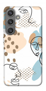 Чохол Face pattern для Galaxy S24