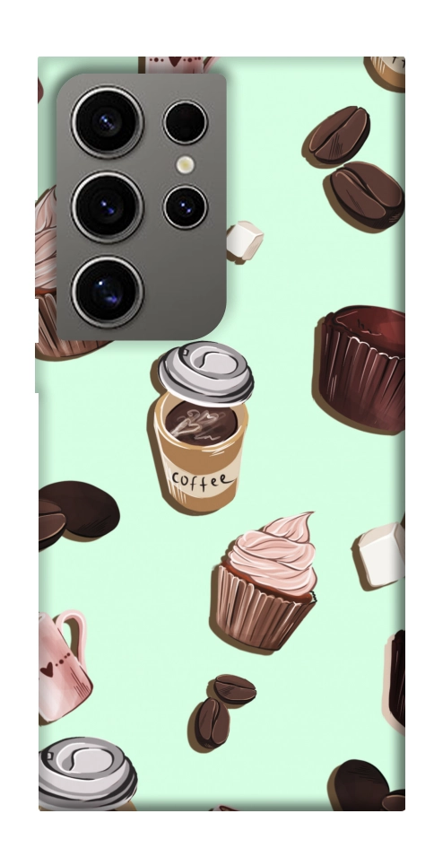 Чехол Coffee and sweets для Galaxy S24 Ultra