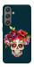 Чохол Flower skull для Galaxy S24+