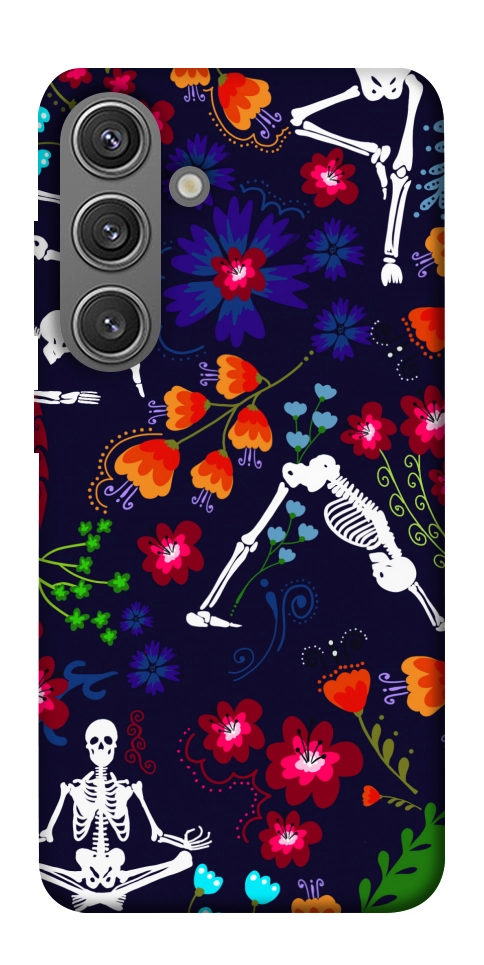 Чохол Yoga skeletons для Galaxy S24