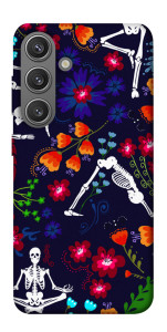 Чохол Yoga skeletons для Galaxy S24+