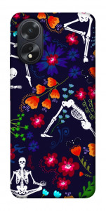 Чохол Yoga skeletons для Oppo A18