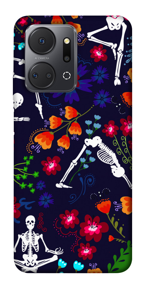 Чохол Yoga skeletons для Huawei Honor X7a