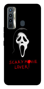 Чохол Scary movie lover для TECNO Camon 17