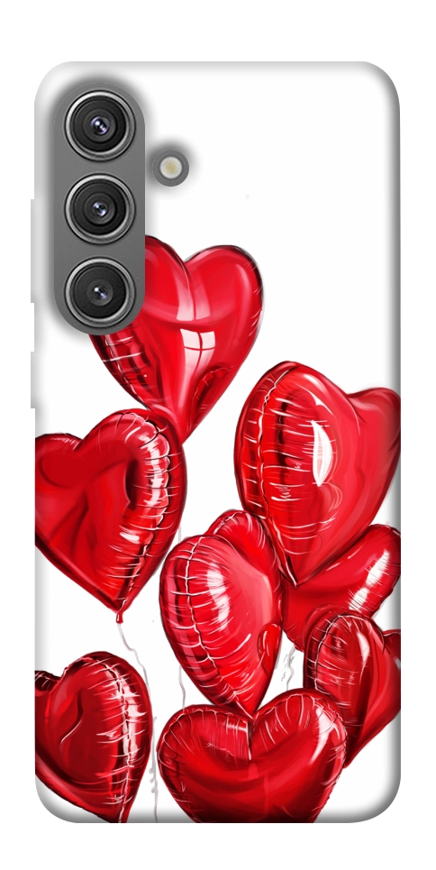 Чохол Heart balloons для Galaxy S24