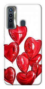 Чехол Heart balloons для TECNO Camon 17