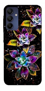 Чехол Flowers on black для Samsung Galaxy A15 5G