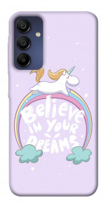 Чехол Believe in your dreams unicorn для Samsung Galaxy A15 5G