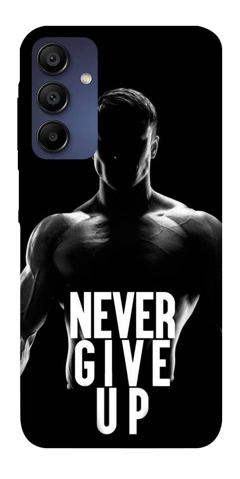 Чехол Never give up для Galaxy A15