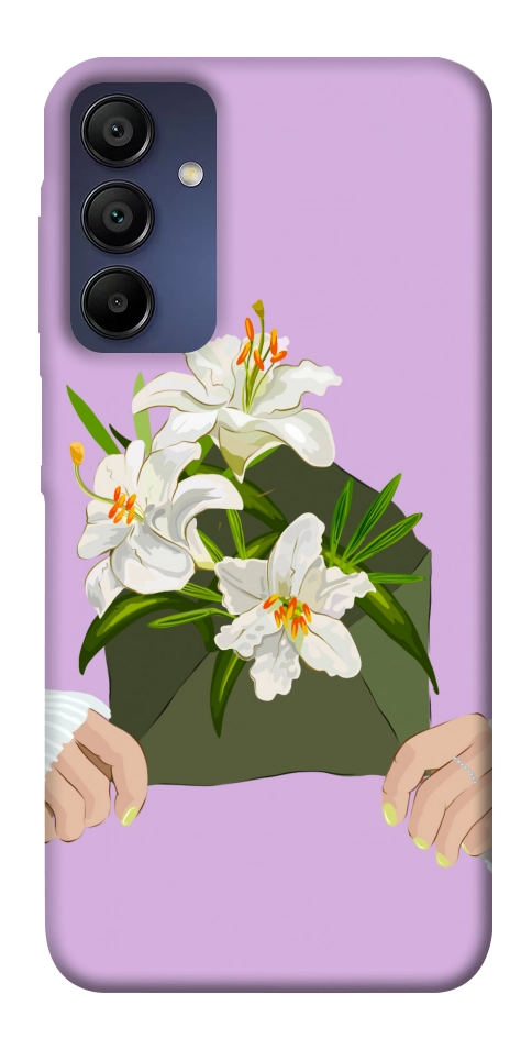 Чехол Flower message для Galaxy A15