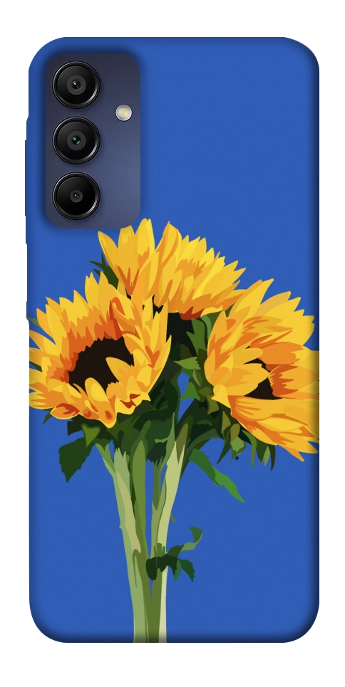 Чехол Bouquet of sunflowers для Galaxy A15